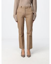 Max Mara - Skinny Fit Stretch Cotton-Blend Trousers With Mid-Rise Waist - Lyst