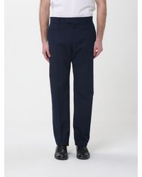 Ferragamo - Cotton And Cashmere Tailored Trousers - Lyst