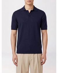 Ballantyne - Cotton Knit Polo Shirt - Lyst
