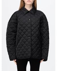 TOTEME - Oversized Quilted Nylon Shirt Jacket With Dropped Shoulders - Lyst