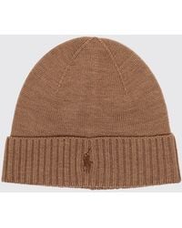 Polo Ralph Lauren - Embroidered Pony Wool Beanie - Lyst