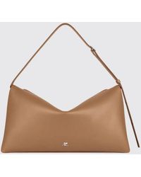 Courreges - Courr&Egrave	Ges Cuff Leather Bag - Lyst