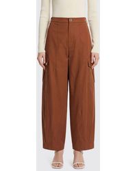 Pinko - Cotton Cargo Trousers - Lyst