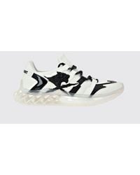 Philipp Plein - Philipp Plein Runner Tiger Bicolor Abstract Print Mesh Sneakers - Lyst