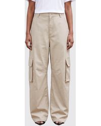 Balenciaga - High-Waisted Wide-Leg Cargo Trousers - Lyst