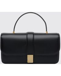 KHAITE - Blake Small Calfskin Leather Handbag With Removable Shoulder Strap - Lyst
