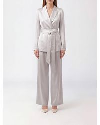 JOSEPH - Blazer Style Robe De Chambre En Pure Soie Avec Revers Et Ceinture À Nouer À La Taille - Lyst