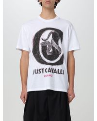 Just Cavalli - T-shirt Monogram Snake - Lyst