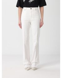 Balmain - Cotton Trousers - Lyst