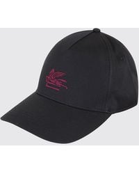 Etro - Cotton Twill Baseball Cap With Embroidered Pegaso Logo - Lyst