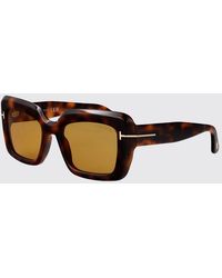 Tom Ford - Rectangular Cat-Eye Acetate Sunglasses - Lyst