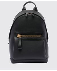 Tom Ford - Full Grain Leather Backpack - Lyst