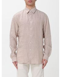 Aspesi - Linen Blend Casual Shirt - Lyst
