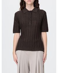 Max Mara - Short-Sleeved Slim Fit Polo - Lyst