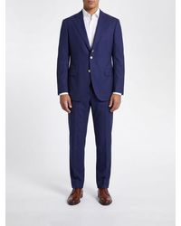Brunello Cucinelli - Single-Breasted Linen Blend Suit - Lyst
