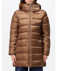 Save The Duck - Matilda Knee-Length Puffer Jacket With Hood - Lyst