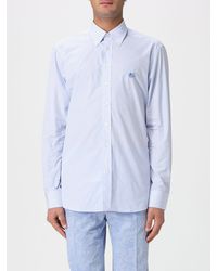 Etro - Striped Cotton Shirt Fendi - Lyst
