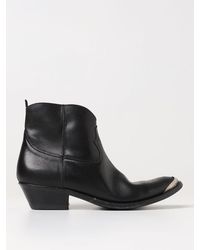 Golden Goose - Young Ankle Boots In Used Leather - Lyst