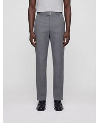 Lardini - Cotton And Silk Tailored Trousers - Lyst