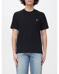 Ami Paris - T-Shirt With Logo On Front - Lyst