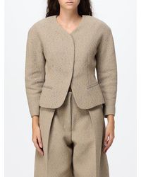 Jacquemus - Cropped Single-Breasted Wool And Cotton-Blend Blazer - Lyst
