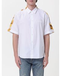 Versace Jeans Couture - Cotton Shirt With Baroque Print - Lyst