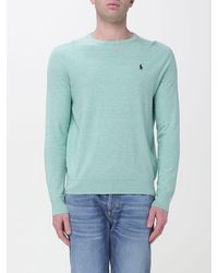 Polo Ralph Lauren - Basic Crewneck Sweater With Mini Logo - Lyst