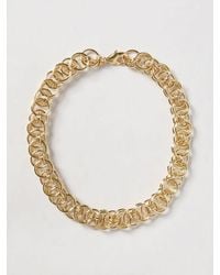FEDERICA TOSI - Bella Chromed Bronze Necklace - Lyst