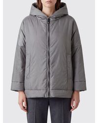 Max Mara - Hooded Short Down Jacket - Lyst