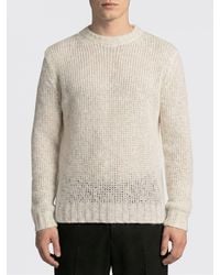 Jil Sander - Jersey De Lino De Cuello Redondo Para Hombre - Lyst