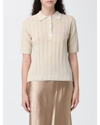 Max Mara - Short-Sleeved Slim Fit Polo - Lyst