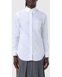 Thom Browne - Klassisches Baumwollhemd - Lyst