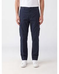 Stone Island - Ghost Capsule Organic Cotton Cargo Trousers - Lyst