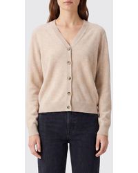 Allude - 100% Cashmere V-Neck Cardigan With Patch Pockets - Lyst
