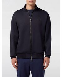 Billionaire - Cotton Zip-Up Sweatshirt With Turtleneck Collar - Lyst
