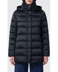 Moorer - Delia-Se3 Long Silk Technical Fabric Down Jacket With Hood - Lyst