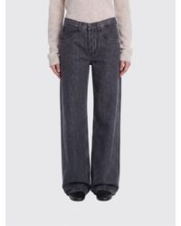 Dondup - Wide-Leg Cotton Denim Jeans - Lyst