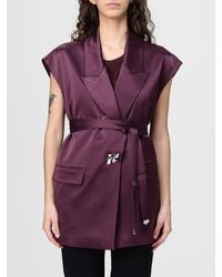 Pinko - Satin Robe Vest - Lyst