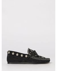 Isabel Marant - Fitza Mokassins Aus Wildleder Mit Nieten - Lyst