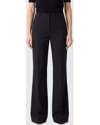 FEDERICA TOSI - Crêpe Flared Trousers - Lyst