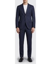 Lardini - Single-Breasted Virgin Wool Suit - Lyst