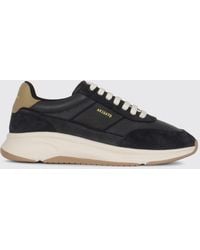 Axel Arigato - Genesis Neo Runner Suede Trainers With Bicolour Design - Lyst