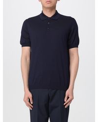 Kangra - Knit Polo Shirt - Lyst