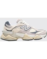 New Balance - 9060 Suede And Mesh Sneakers - Lyst