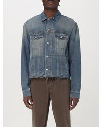 MM6 by Maison Martin Margiela - Denim Jacket - Lyst