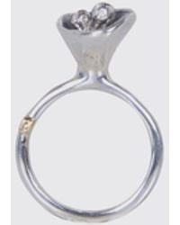 Rosa Maria - Chromed Ring - Lyst