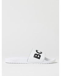 BOSS - Rubber Sliders With Logo Print - Lyst