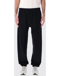 Champion - Straight Leg Cotton Jogging Trousers With Elasticated Waist - Lyst