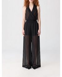 Pinko - Cotton Blend Jumpsuit - Lyst