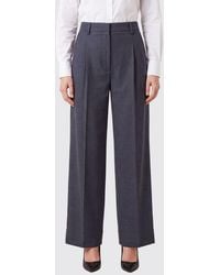 Filippa K - Wool Blend Tailored Trousers - Lyst